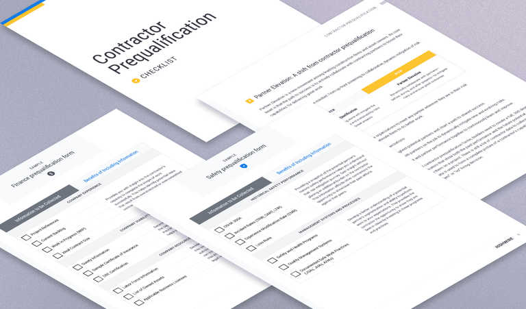 Pre Qualification Checklist.pdf Prequalification Forms | Free Download